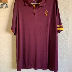 NWT Colosseum Maroon Polo Shirt